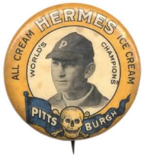 1910 Hermes Ice Cream Pin Wilson